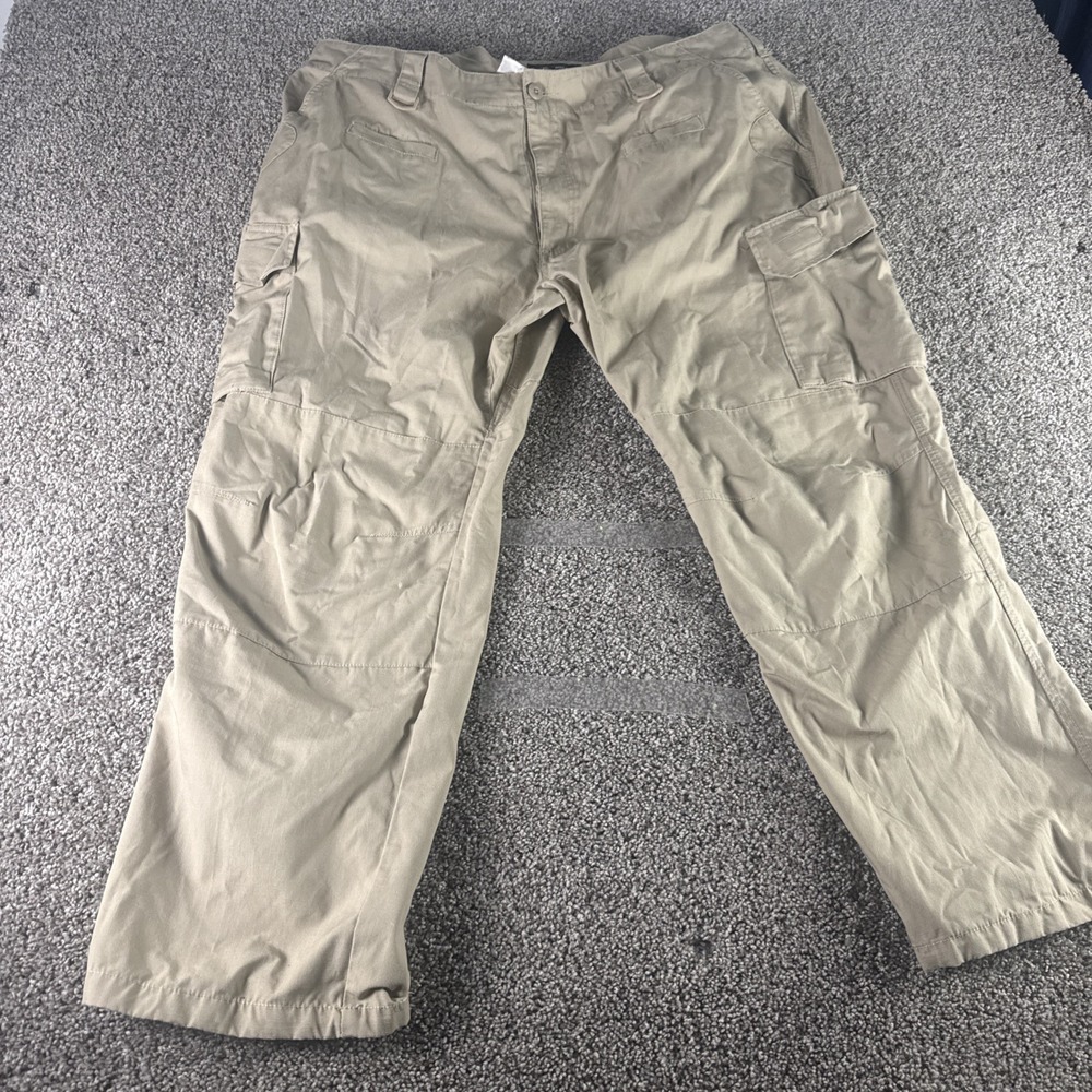 LA Police Gear Pants Mens 44x30 Elastic Basic Operator Tactical Ripstop Cargo‎